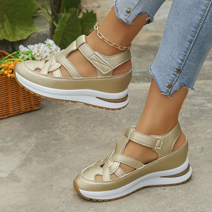 Sandalias Deportivas Ortopédicas con Cuña Calada