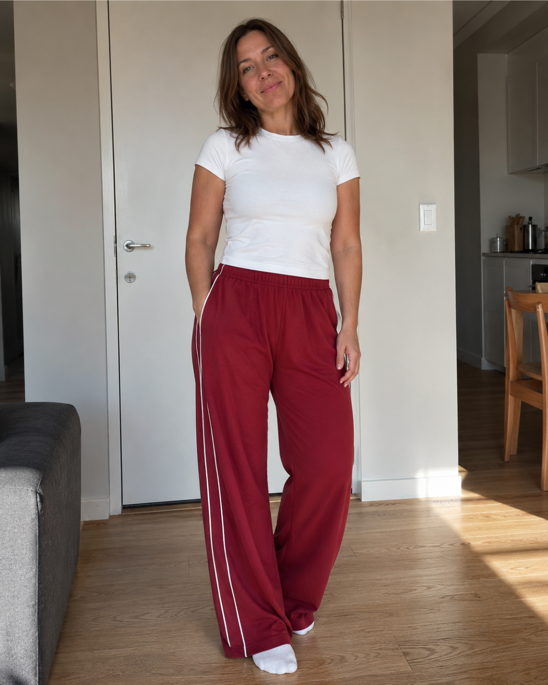 Pantalón Deportivo de Pierna Ancha®