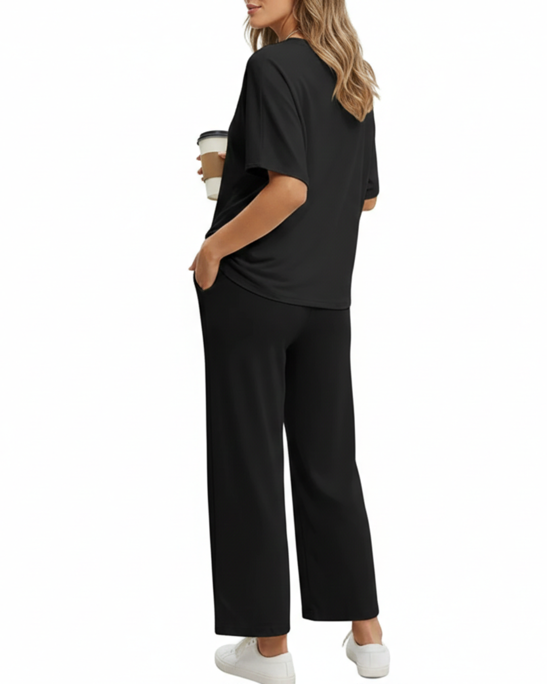 Conjunto Casual de Camiseta y Pantalón Versátil®