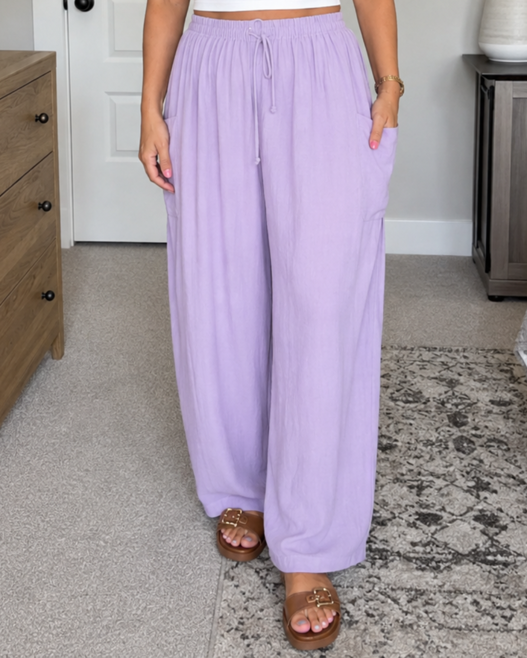 Pantalones holgados y cómodos con cintura ajustable®