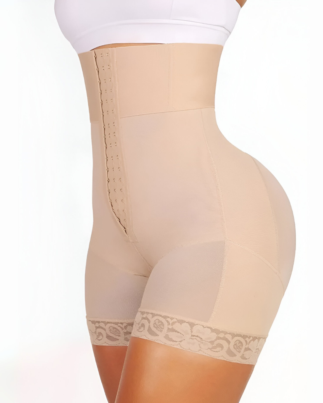 Faja Short de Cintura Alta con Varillas