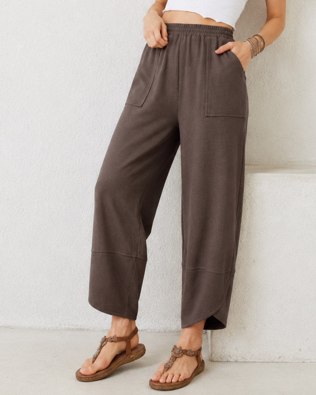 Pantalón Fluido de Cintura Elástica®