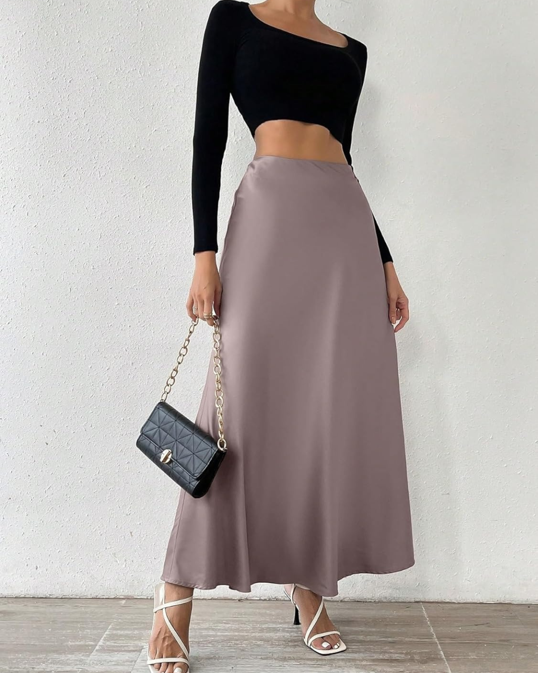 Falda Midi Málaga con Volantes