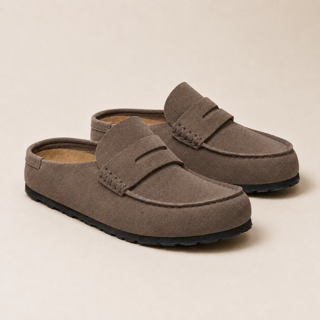 Mocasines de ante destalonados para hombre®
