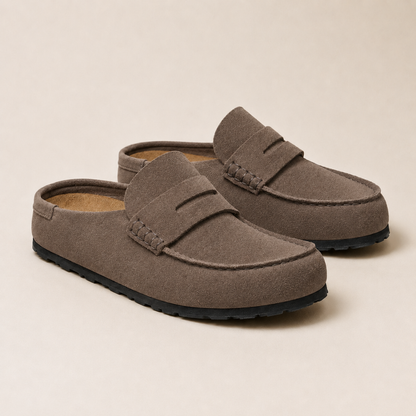 Mocasines de ante destalonados para hombre®