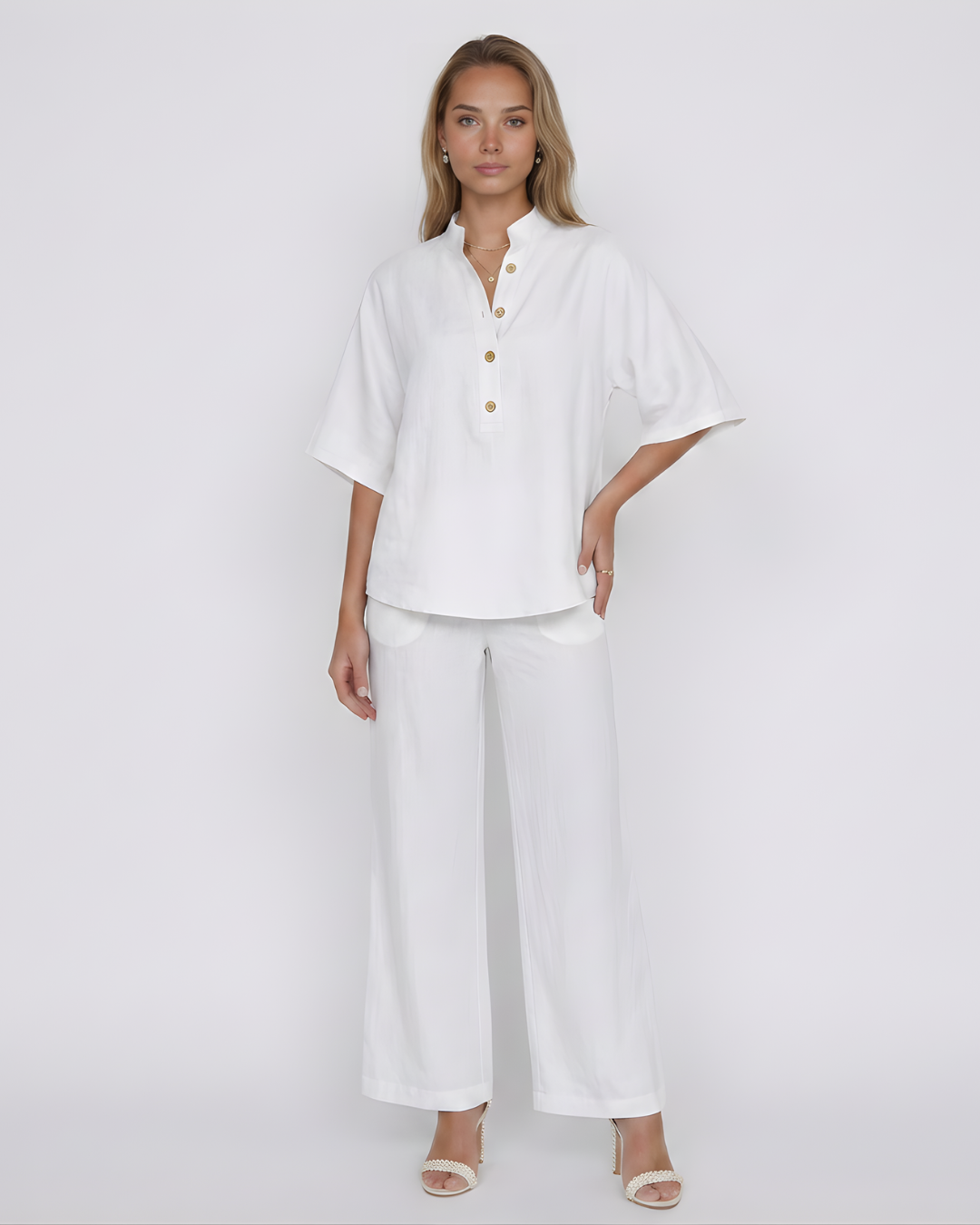 Conjunto de Lino Amanda