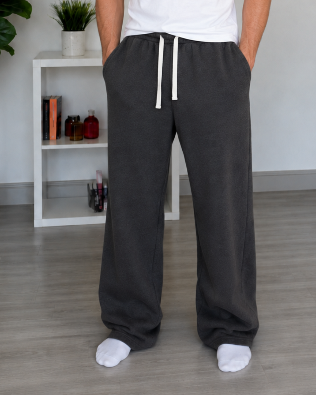 Pantalón Jogger Holgado con Cordón