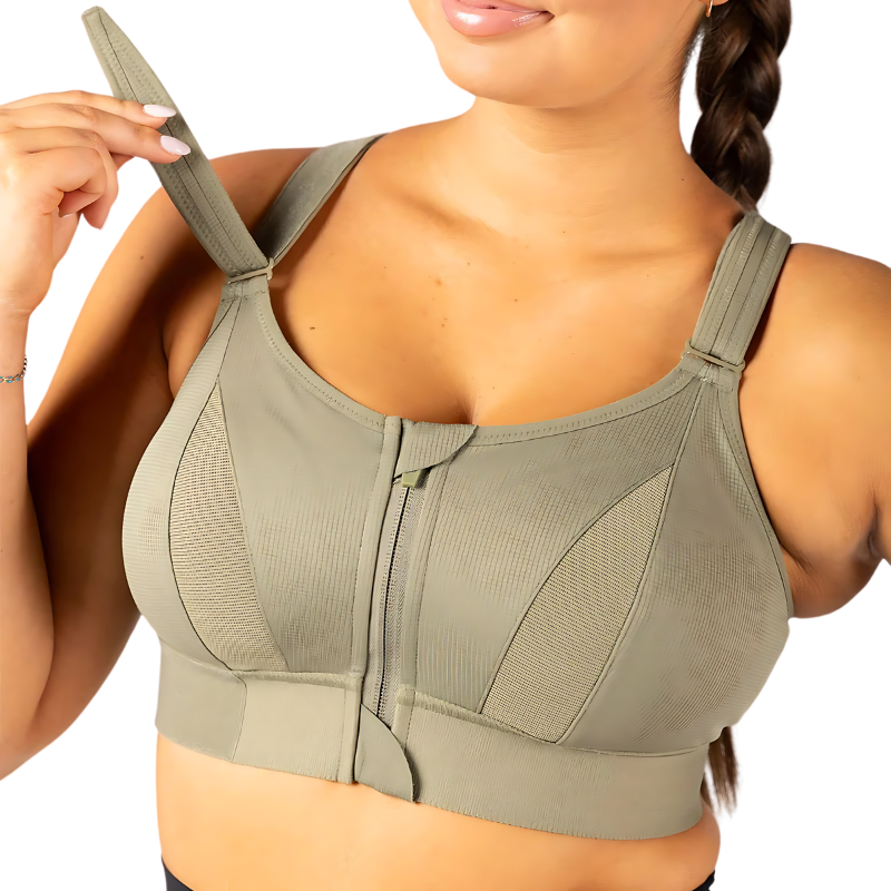 Sujetador Deportivo Ajustable de Alto Impacto con Abrochado Frontal (OFERTA 2X1)