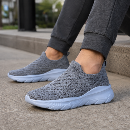 Zapatillas Slip-On Transpirables con Suela Amortiguada