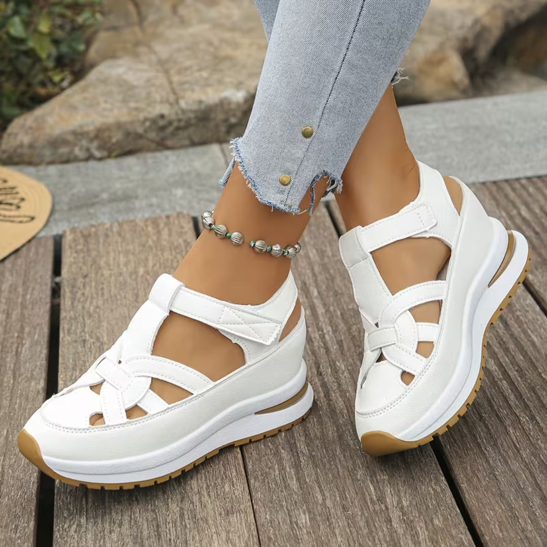 Sandalias Deportivas Ortopédicas con Cuña Calada