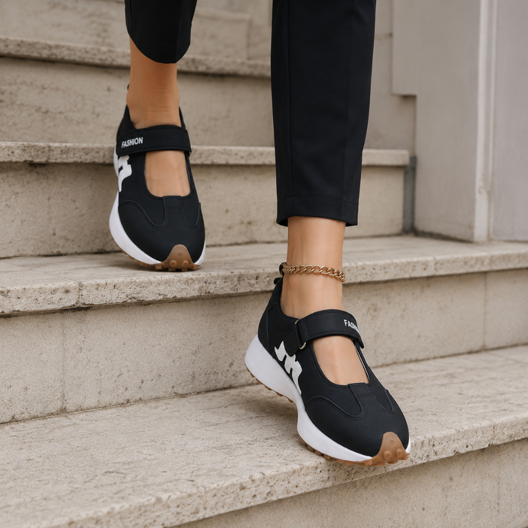 Zapatillas Cómodas de Mujer con Cierre Ajustable