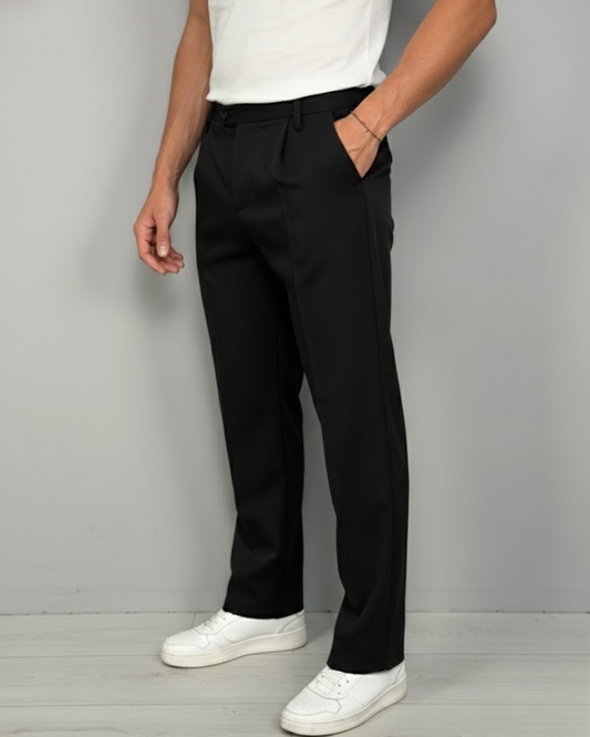 Pantalón Ancho y Comodidad Urbana Para Hombre