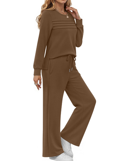 Conjunto de Suéter y Pantalón Casual