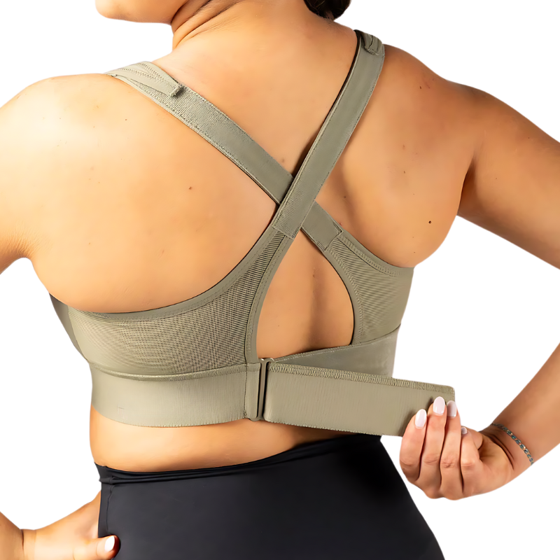 Sujetador Deportivo Ajustable de Alto Impacto con Abrochado Frontal (OFERTA 2X1)