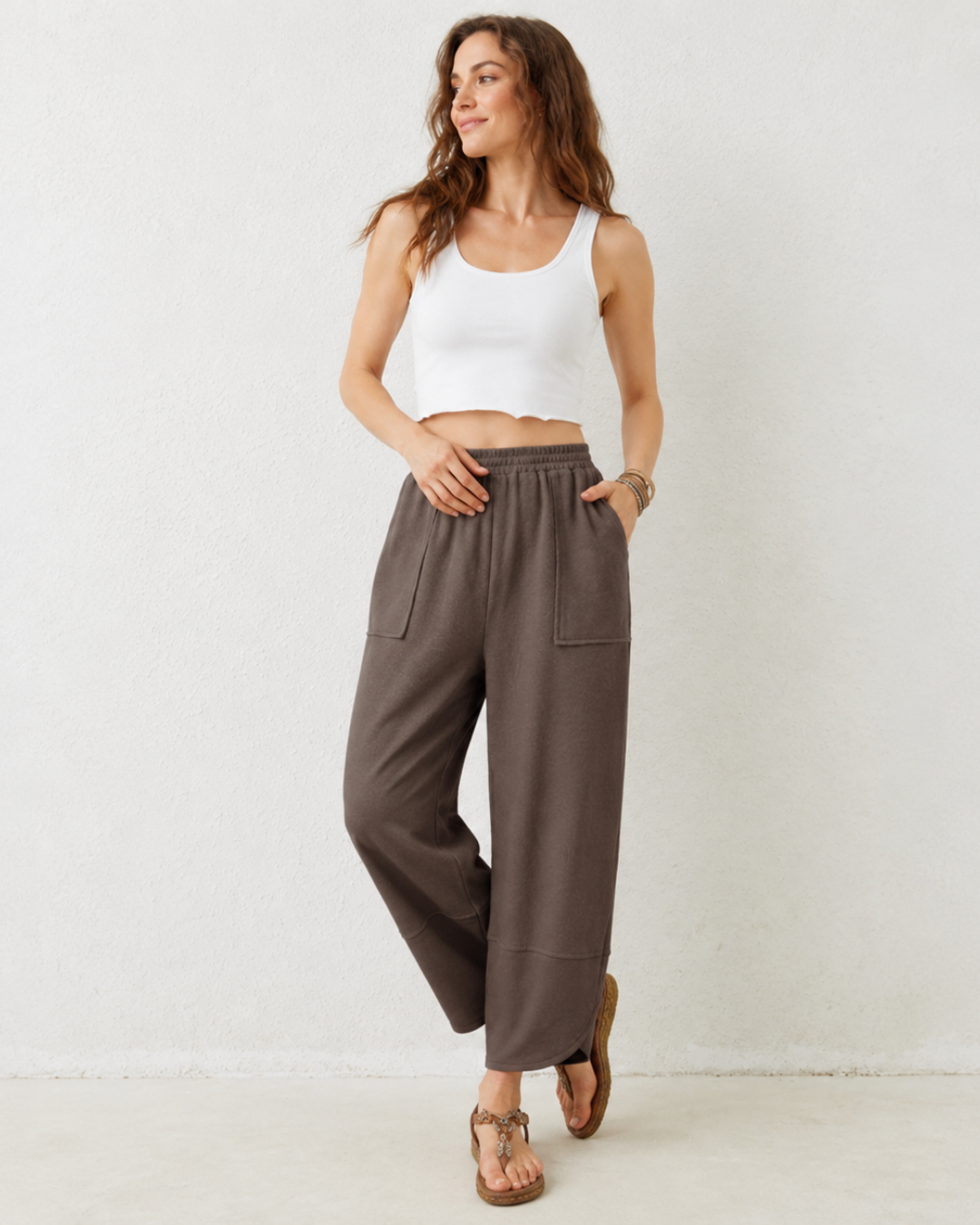 Pantalón Fluido de Cintura Elástica®