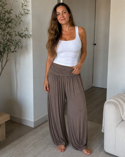 Pantalones bombachos con cintura cómoda®