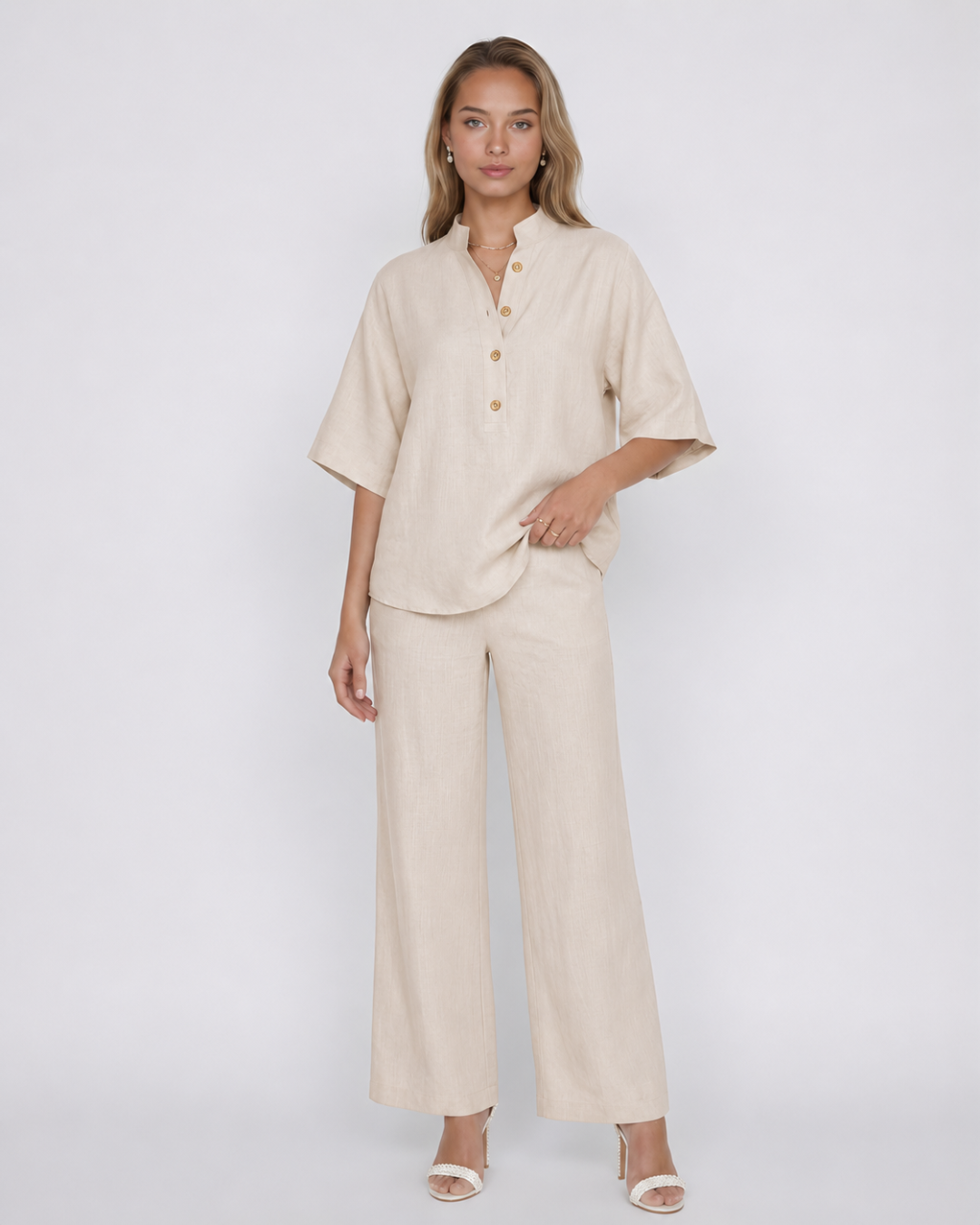 Conjunto de Lino Amanda