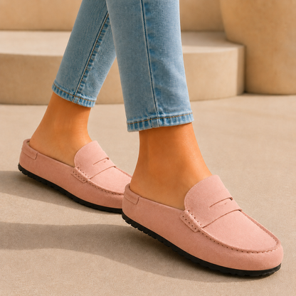 Mocasines de ante destalonados para hombre®