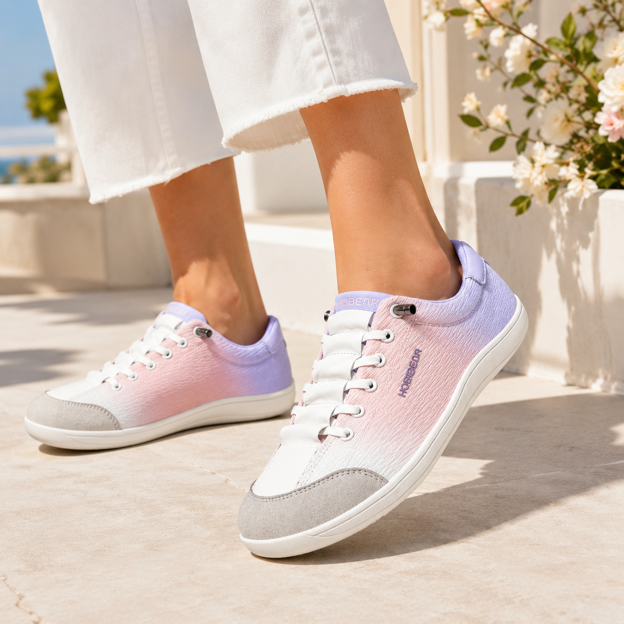 Zapatillas Casual con Diseño Degradado