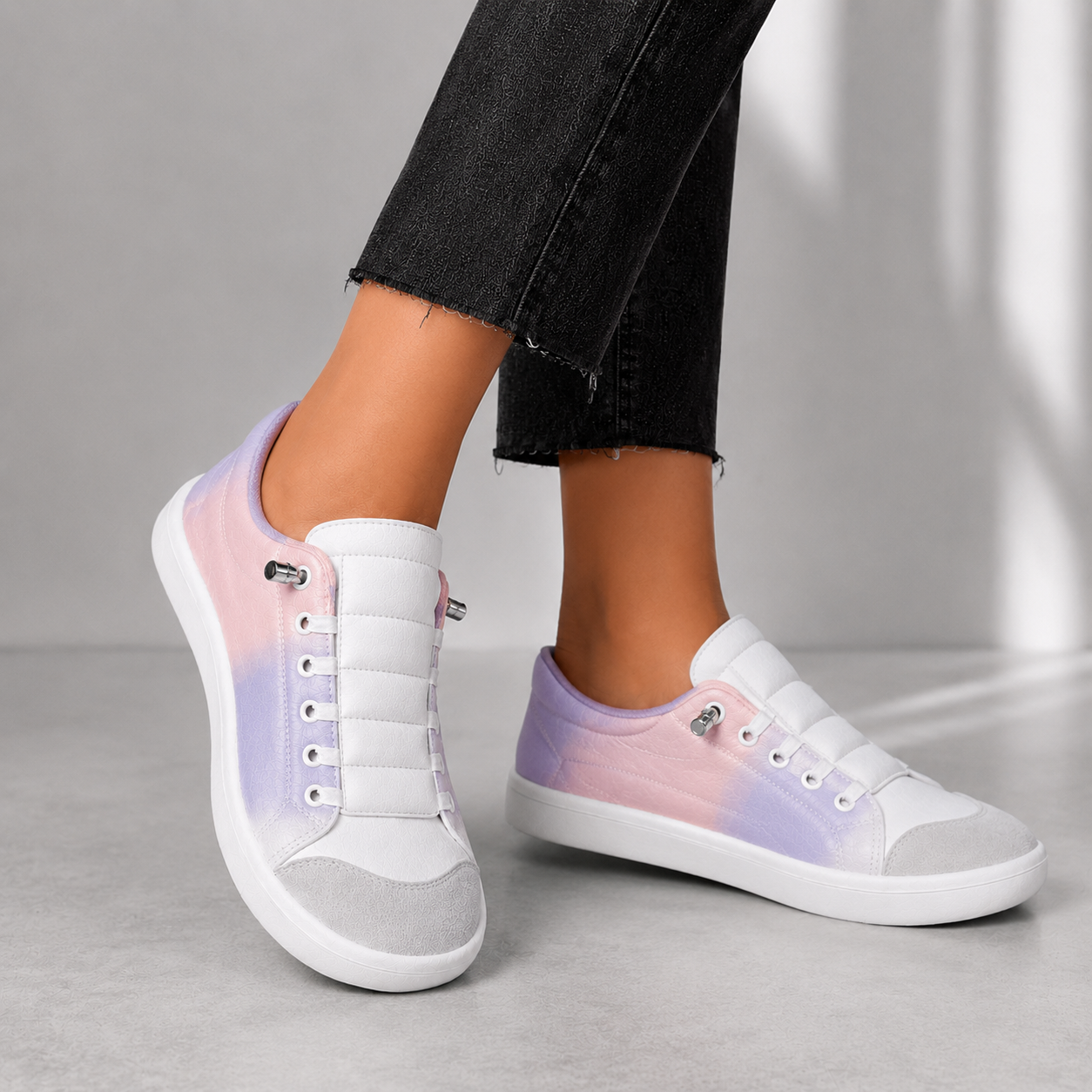 Zapatillas de Puntera Ancha y suela Flexible