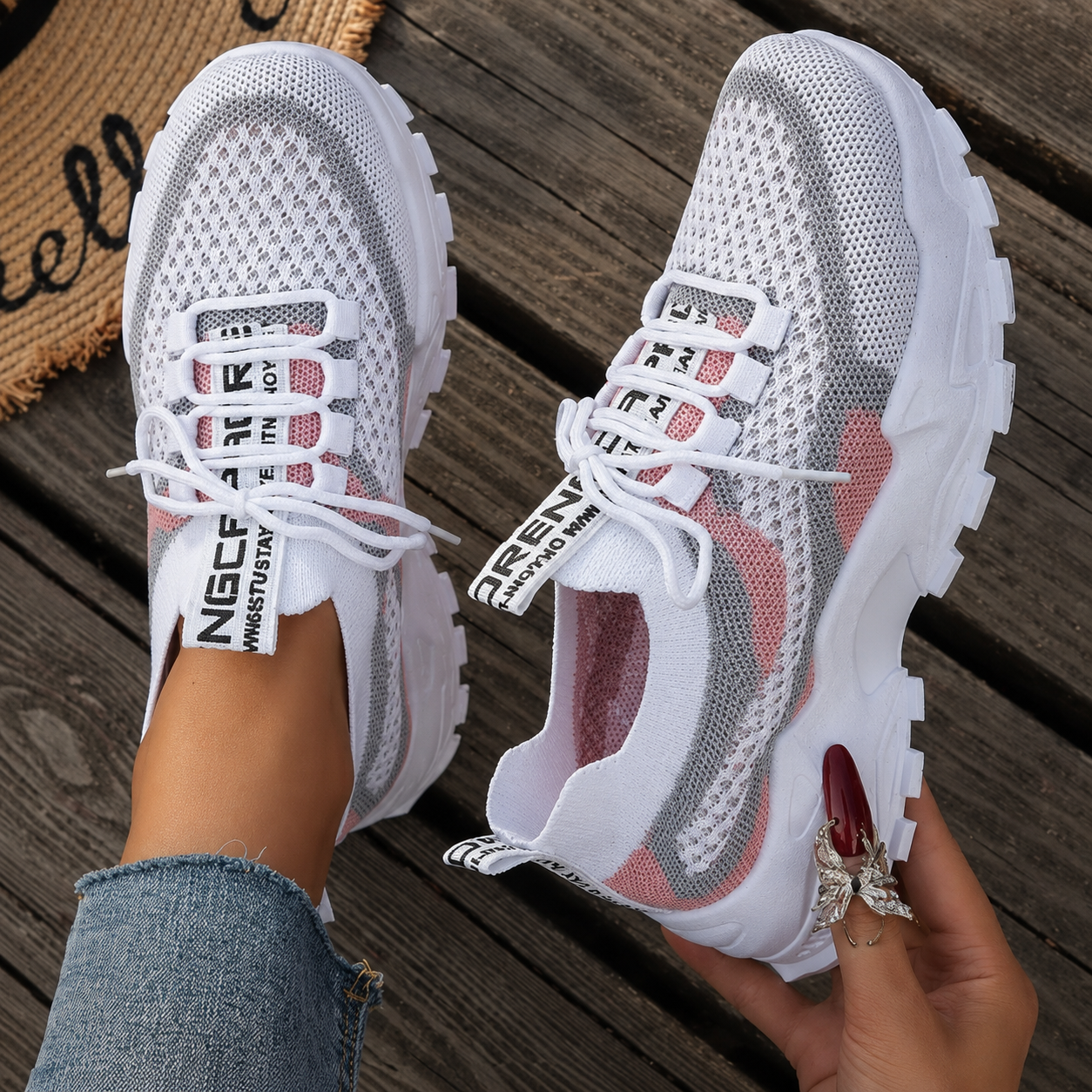 Zapatillas Ligeras Transpirables con Amortiguación®