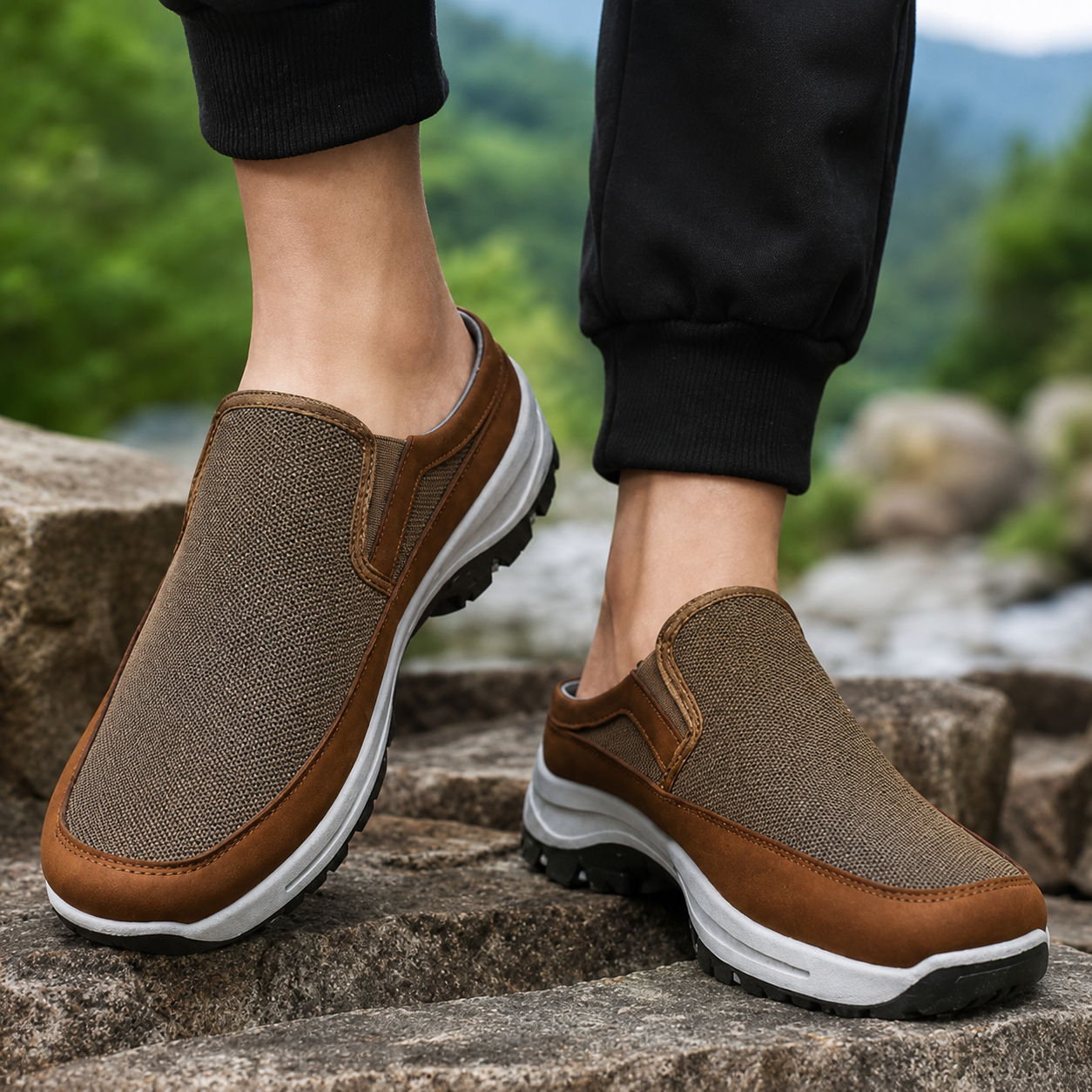 Mocasines Deportivos con Suela de Agarre