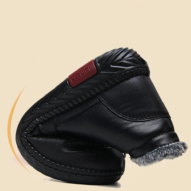 Botas Polares de Cuero para Mujer